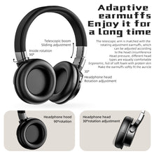 A51 USB Charging Wireless Bluetooth HIFI Stereo Headset with Mic(Black)