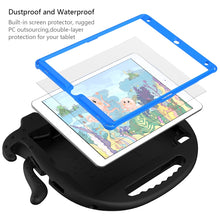 For iPad 10.2 2019 / 2020 Octopus Style EVA + PC Tablet Case with Strap(Black)