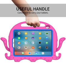 For iPad mini 6 Octopus Style EVA + PC Tablet Case with Strap(RoseRed)