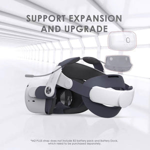 BOBOVR M2 Plus Head Strap Replacement Elite Strap for Oculus Quest 2