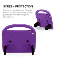 For iPad 10.2 Sparrow Style EVA Material Children Shockproof Casing Shell(Purple)