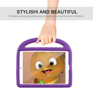 For iPad 10.2 Sparrow Style EVA Material Children Shockproof Casing Shell(Purple)