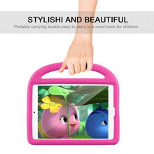 For iPad 10.2 Sparrow Style EVA Material Children Shockproof Casing Shell(Rose pink)