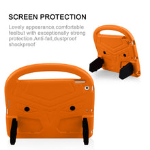 For iPad 10.2 Sparrow Style EVA Material Children Shockproof Casing Shell(Orange)