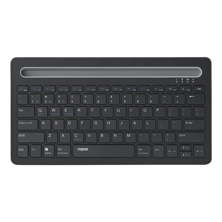 Rapoo XK100 78 Keys Wireless Bluetooth Office Business Keyboard(Black)