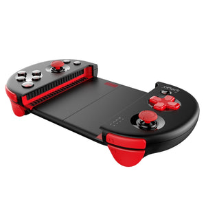 ipega PG-9087S Red Warrior Bluetooth 4.0 Retractable Gamepad for Mobile Phones within 6.2 inches, Compatible with Android 6.0 and Above & IOS 11.0-13.4 System(As Shown)