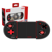 ipega PG-9087S Red Warrior Bluetooth 4.0 Retractable Gamepad for Mobile Phones within 6.2 inches, Compatible with Android 6.0 and Above & IOS 11.0-13.4 System(As Shown)