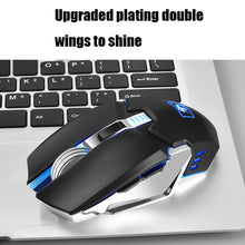 670 Wireless Charging Gaming Glow Keyboard and Mouse Set(Black)