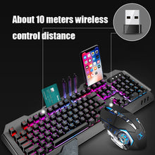 K680 RGB Rechargeable Gaming Wireless Keyboard and Mouse Set(White)