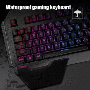 K680 RGB Rechargeable Gaming Wireless Keyboard and Mouse Set(White)