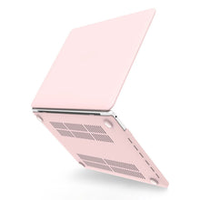 For MacBook Air 13 A2179 & A2337 Hollow Cream Style Laptop Plastic Protective Case(Rose Pink)