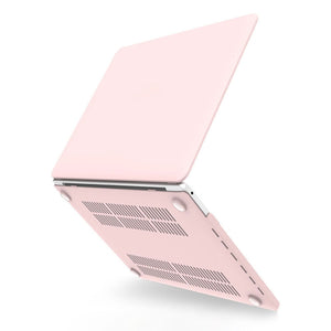 Hollow Style Cream Style Laptop Plastic Protective Case For MacBook Pro 16 A2141(Rose Pink)