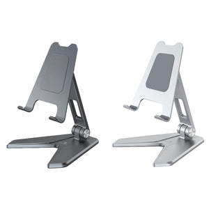 Boneruy P10 Aluminum Alloy Mobile Phone Tablet PC Stand,Style: Tablet Grey