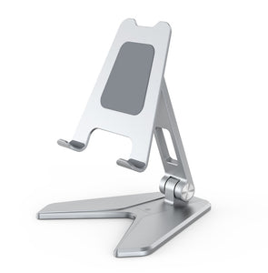 Boneruy P25 Aluminum Alloy Mobile Phone Tablet PC Stand,Style: Mobile Phone Silver