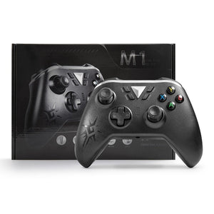 M-1 2.4G Wireless Drive-Free Gamepad For XBOX ONE / PS3 / PC(Silver Gray)