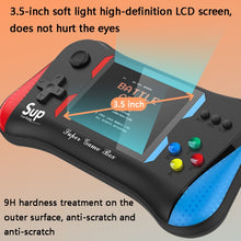 X7M 3.5-inch Screen Handheld Game Console, Style: Double-Black