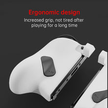 MOBAPAD M6 Left & Right Gamepad Game Handle Grip For Switch Joy-con / Switch OLED(White)