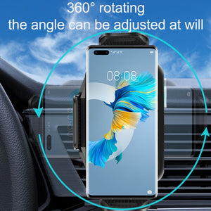 S15 15W QI Magnetic Car Wireless Charging Holder For Folding Screen Phone(Black)