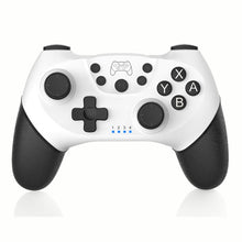 Vibration 6-axis Somatosensory Wireless Bluetooth Gamepad For Switch(Black White)