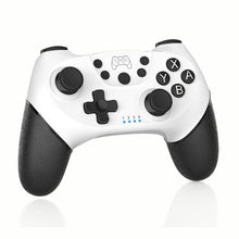 Vibration 6-axis Somatosensory Wireless Bluetooth Gamepad For Switch(Black White)