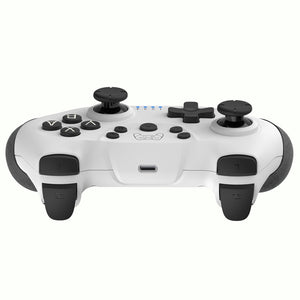 Vibration 6-axis Somatosensory Wireless Bluetooth Gamepad For Switch(Black White)