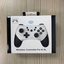 Vibration 6-axis Somatosensory Wireless Bluetooth Gamepad For Switch(Black White)