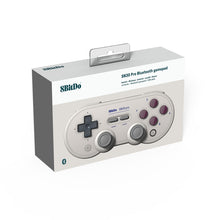 8Bitdo SN30ProG Vibration Burst Somatosensory Wireless Bluetooth Gamepad For Switch(Light Gray)