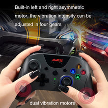 Ajazz AG110 Wired Vibration Sensing Gamepad For Xbox, Cable Length: 2m(Black)