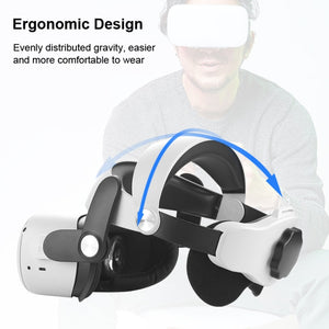 MQ2 Elite Edition Interchangeable Adjustable Head Strap  for Oculus Quest2