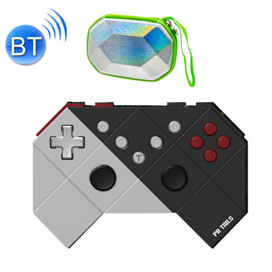 PB TAILS For Switch Bluetooth Wireless Gamepad, Style: Deluxe Edition (Black Silver)