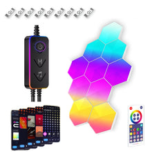 Gaming Ambient Light Smart Chiclet Backdrop Quantum Wall Light, Versions: WIFI(10 PCS/Set)