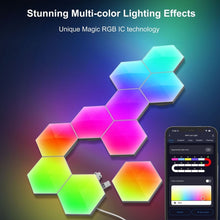 Gaming Ambient Light Smart Chiclet Backdrop Quantum Wall Light, Versions: WIFI(6 PCS/Set)