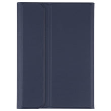 A06S Detachable Lambskin Texture Ultra-thin TPU Backlight Bluetooth Keyboard Leather Tablet Case with Stand For iPad mini 6 (Blue)